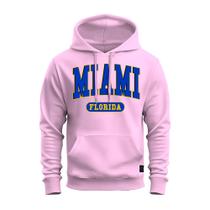 Moletom Premium Estampado Algodão Confortável Miami