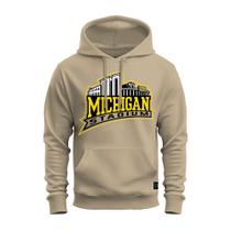 Moletom Premium Estampado Algodão Confortável Michigan Stadiun