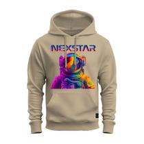 Moletom Premium Estampado Confortável Canguru Nexstar Plan Foguete