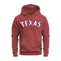 Moletom Premium Estampado Confortável Canguru Texas