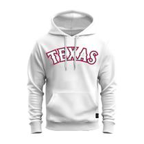 Moletom Premium Estampado Confortável Canguru Texas