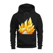 Moletom Premium Unissex Algodão Confortável Estampado Goku Saiajim