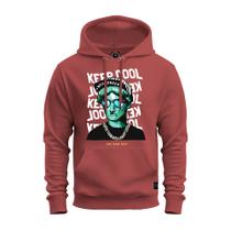 Moletom Premium Unissex Algodão Confortável Estampado Keep Cool State