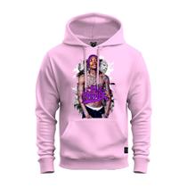 Moletom Premium Unissex Algodão Confortável Estampado Wiz Khalida Moda Low