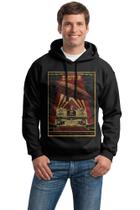 Moletom Preto da Banda Led Zeppelin C/Capuz Bomber Rock
