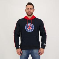 Moletom PSG Flacee Marinho e Vermelho Moletom PSG Flacee Marinho e Vermelho