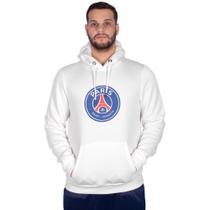 Moletom PSG Fleece Canguru Branco