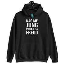 Moletom Psicologia Não Me Jung Porque Tá Freud Blusa De Frio - Dking Creative