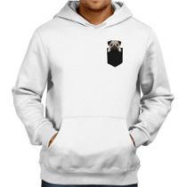 Moletom PUG de Bolso - Foca na Moda