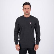 Moletom Pullover São Paulo Conto Chumbo Moletom Pullover São Paulo Conto Chumbo