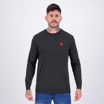 Moletom Pullover Vasco Conto Cinza Escuro Moletom Pullover Vasco Conto Cinza Escuro