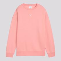 Moletom Puma ESS Oversized Feminina Rosa