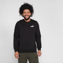 Moletom Puma Ess Small Logo Crew Fl Masculino