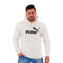 Moletom Puma Essentials Big Logo Branco