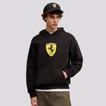 Moletom Puma Ferrari Shield Preto Moletom Puma Ferrari Shield Preto