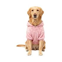 Moletom Quente De Lã Para Cães De Porte Médio a Grande, Roupa De Inverno Para Pets, Casaco Macio De