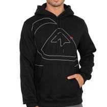 Moletom Quiksilver Canguru Big Block PS WT26 Masculino Preto Moletom Quiksilver Canguru Big Block PS WT26 Masculino Preto