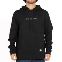Moletom Quiksilver Canguru Blackout WT25 Masculino Preto Moletom Quiksilver Canguru Blackout WT25 Masculino Preto