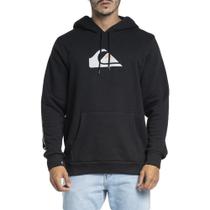 Moletom Quiksilver Canguru Comp Logo WT23 Masculino Preto Moletom Quiksilver Canguru Comp Logo WT23 Masculino Preto