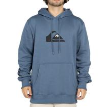 Moletom Quiksilver Canguru Comp Logo WT25 Azul Escuro Moletom Quiksilver Canguru Comp Logo WT25 Azul Escuro