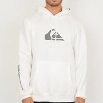 Moletom Quiksilver Canguru Comp Logo WT26 Masculino Branco Moletom Quiksilver Canguru Comp Logo WT26 Masculino Branco