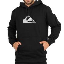 Moletom Quiksilver Canguru Comp Logo WT26 Masculino Preto Moletom Quiksilver Canguru Comp Logo WT26 Masculino Preto