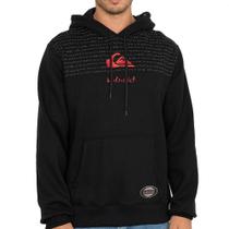 Moletom Quiksilver Canguru Emb Quik Thoughts WT26 Preto