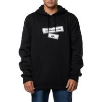 Moletom Quiksilver Canguru Quik Box 305G WT24 Preto