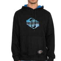 Moletom Quiksilver Canguru Soft Hologram WT26 Preto
