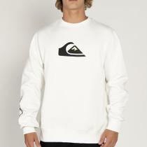 Moletom Quiksilver Careca Comp Logo WT25 Masculino Off White Moletom Quiksilver Careca Comp Logo WT25 Masculino Off White