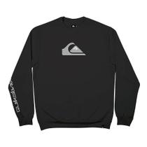 Moletom Quiksilver Careca Comp Logo WT26 Masculino Preto Moletom Quiksilver Careca Comp Logo WT26 Masculino Preto