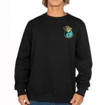Moletom Quiksilver Careca Hypnotic Wave WT25 Masculino Preto Moletom Quiksilver Careca Hypnotic Wave WT25 Masculino Preto
