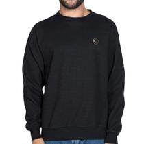 Moletom Quiksilver Careca Rythimic WT25 Masculino Preto Moletom Quiksilver Careca Rythimic WT25 Masculino Preto