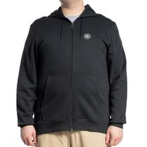 Moletom Quiksilver Plus Size Aber Transfer Round Preto