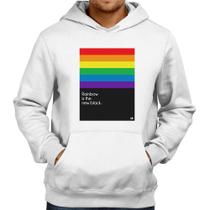 Moletom Rainbow is the new black - Foca na Moda