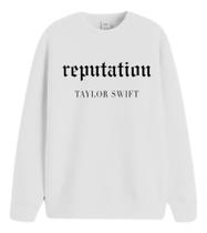 Moletom Reputation Taylor Swift Cantora Blusa De Frio