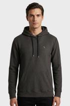 Moletom Reserva Capuz Hoodie Textura Jalapão Fuligem - Cor Cinza - Tamanho L/G Moletom Reserva Capuz Hoodie Textura Jalapão Fuligem - Cor Cinza - Tamanho L/G