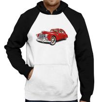 Moletom Retro Classic Red Car - Foca na Moda Moletom Retro Classic Red Car - Foca na Moda