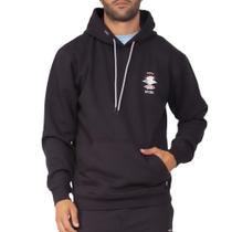 Moletom Rip Curl Canguru The Search Oversize Masculino Preto