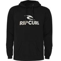 Moletom Rip Curl Puff Icon Logo Black 2.0