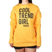 Moletom Riu Kiu Oversized Cool Trend