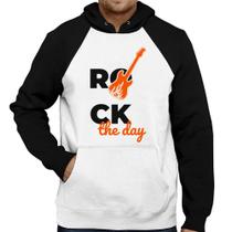 Moletom Rock the day - Foca na Moda