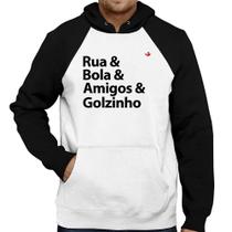 Moletom Rua & Bola & Amigos & Golzinho - Foca na Moda