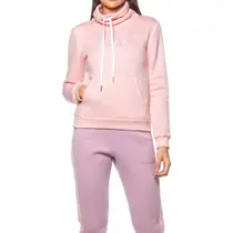 Moletom Run More - feminino - rosa claro