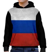 Moletom Russia Infantil Moscou UNISSEX blusa casaco