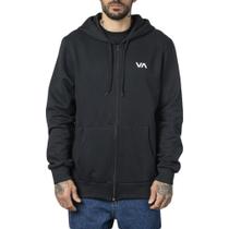 Moletom RVCA Aberto VA Essential WT23 Masculino Preto Moletom RVCA Aberto VA Essential WT23 Masculino Preto