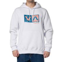 Moletom RVCA Canguru Balance Box 305G WT24 Branco Moletom RVCA Canguru Balance Box 305G WT24 Branco