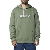 Moletom RVCA Canguru Big Top 305G WT24 Masculino Verde Moletom RVCA Canguru Big Top 305G WT24 Masculino Verde