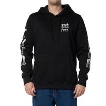 Moletom RVCA Canguru Cousin Of Death 305G WT24 Preto Moletom RVCA Canguru Cousin Of Death 305G WT24 Preto