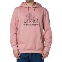 Moletom RVCA Canguru Gardener 280G WT24 Masculino Rosa Moletom RVCA Canguru Gardener 280G WT24 Masculino Rosa